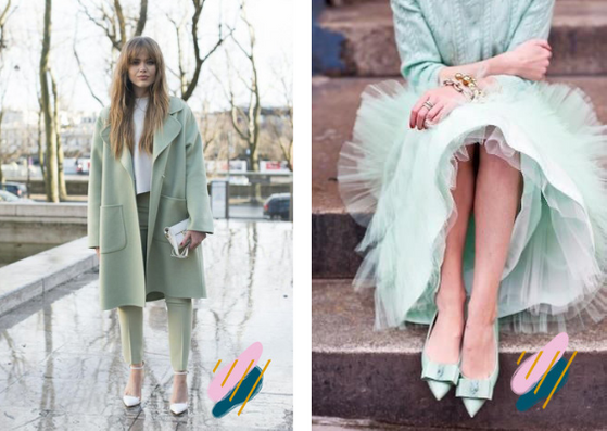 Trendfarbe Salbeigrün für den Frühling und Sommer 2019